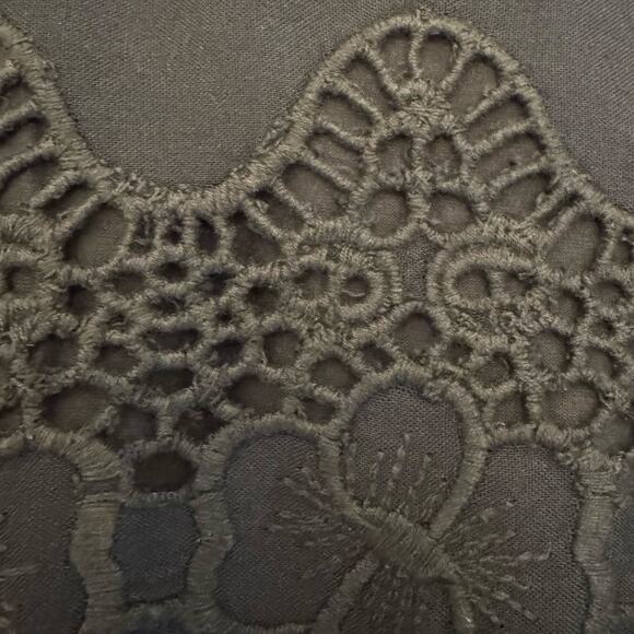 Gretchen Scott Designs Black Floral Lace Sleeveless Shift Dress Small NWT - Picture 3 of 11